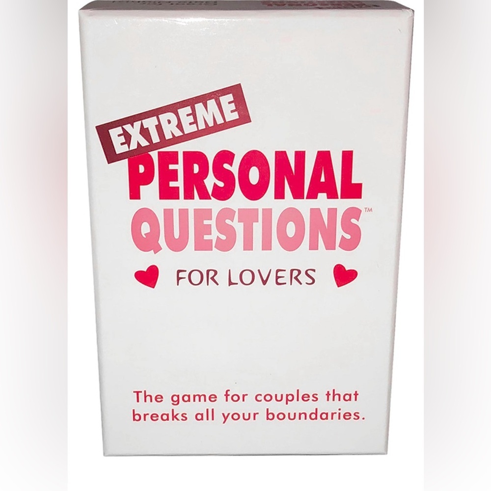 Adults Only - EXTREME PERSONAL QUESTIONS FOR LOVERS CARD GAME